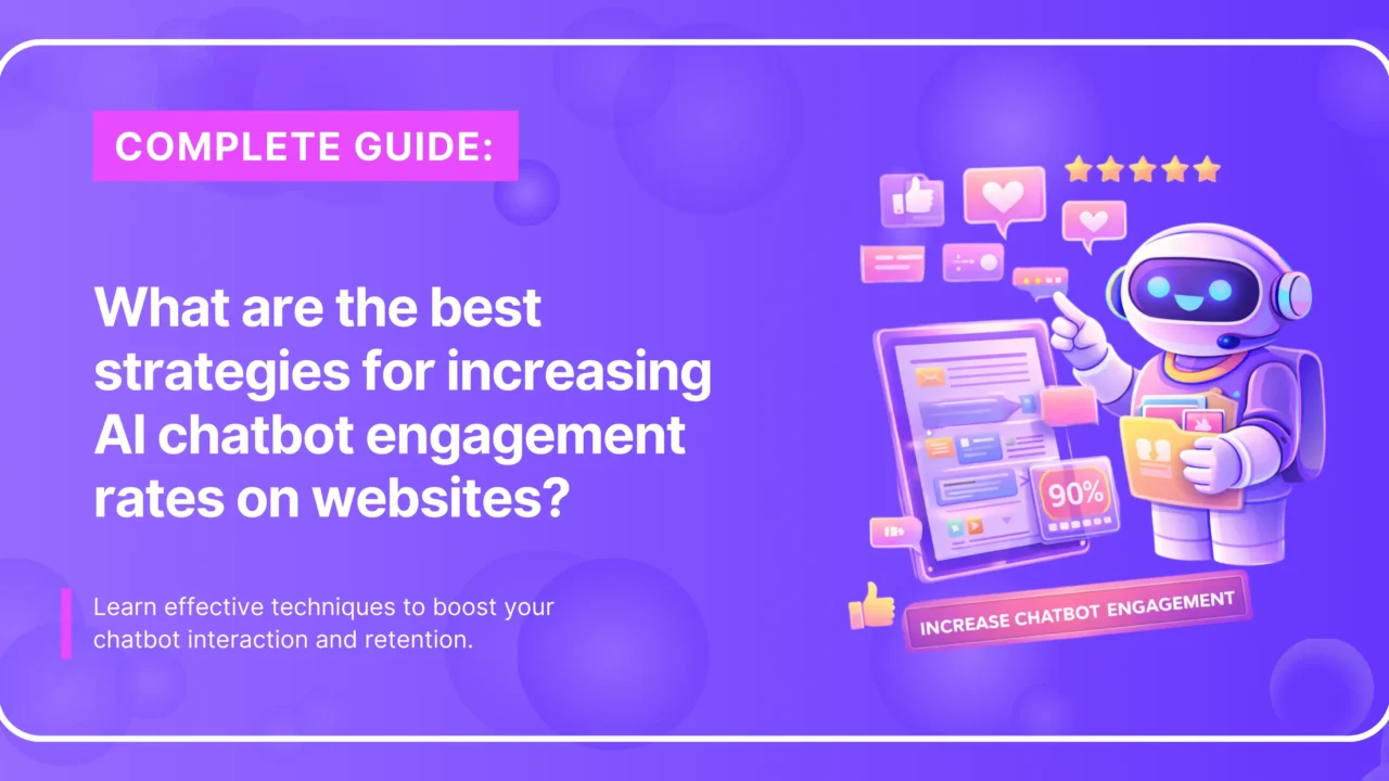 AI chatbot engagement guide banner