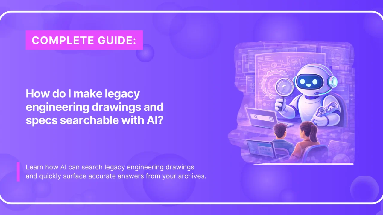 AI searching engineering drawings