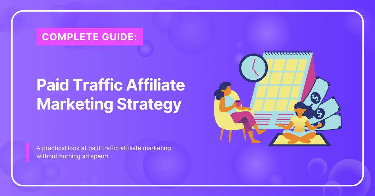 Paid Traffic Affiliate Marketing Strategy