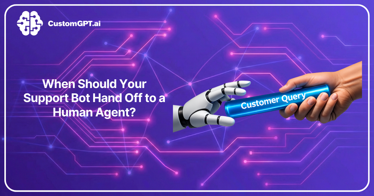 Hand Off to a Human Agent