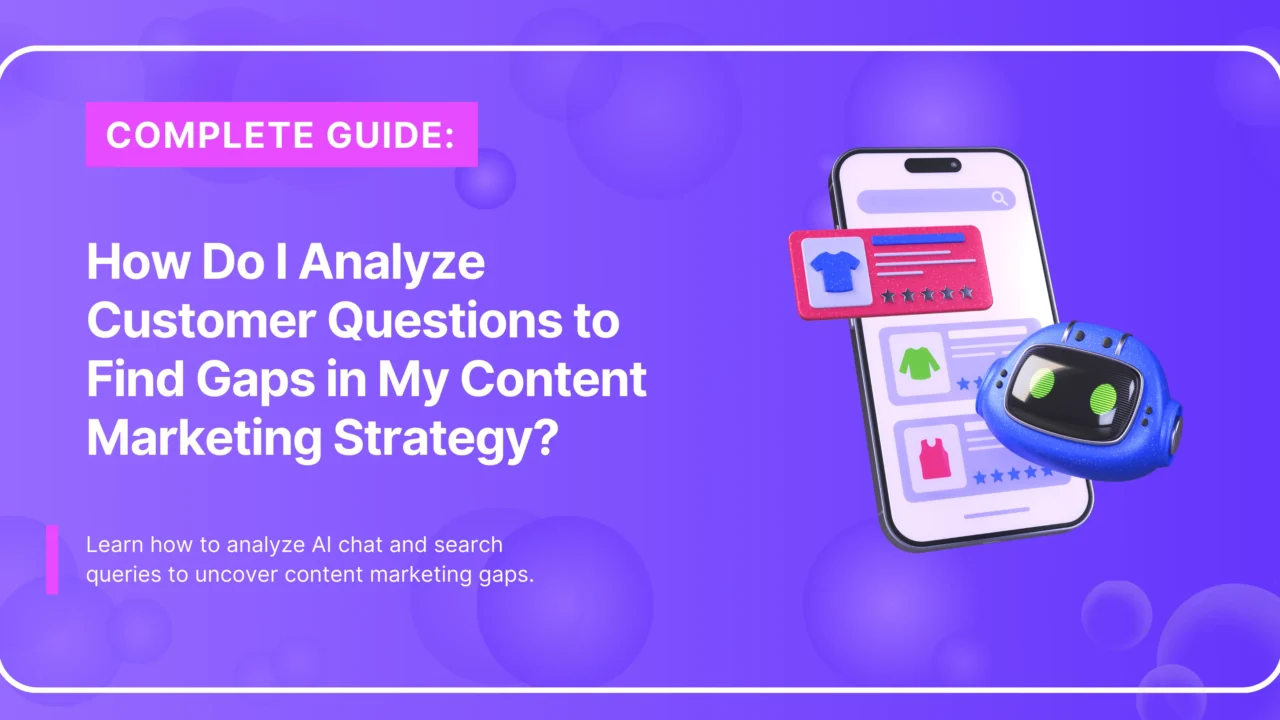 Analyzing Customer Questions in AI Chat