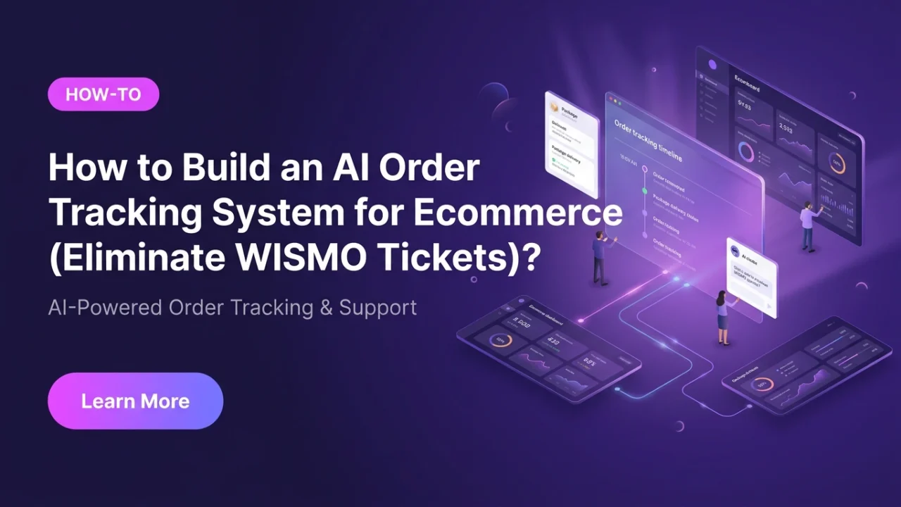 AI Order Tracking System for Ecommerce