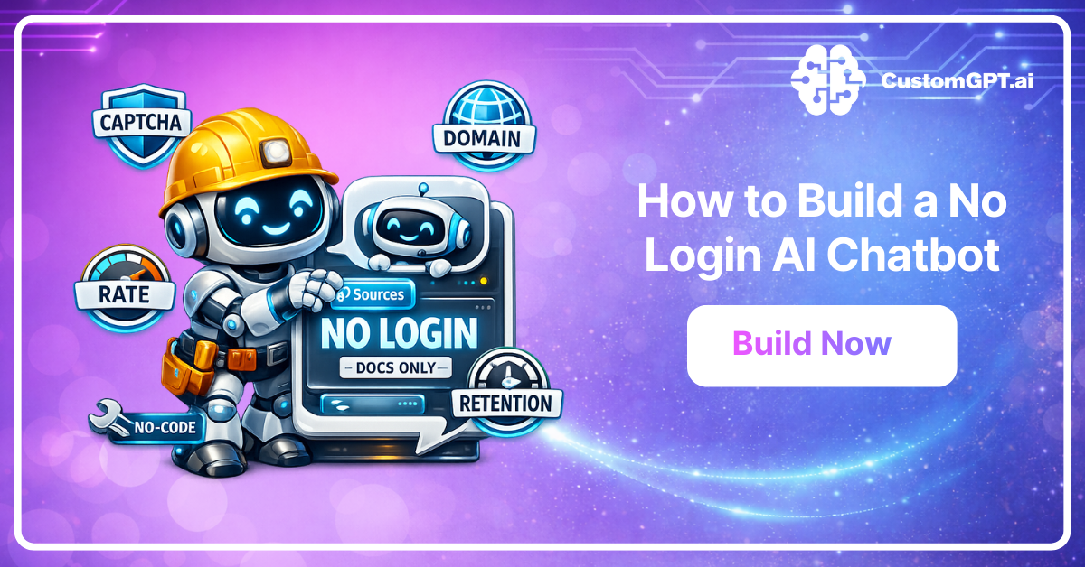 Build a No Login AI Chatbot