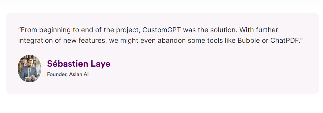 customgpt affiliates usecases knowledge retrieval rehosted 7