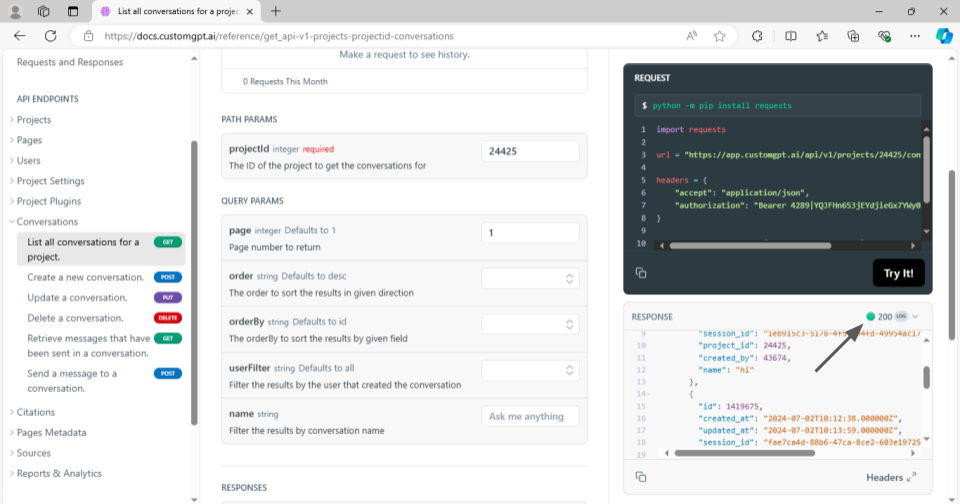 customgpt api for conversations rehosted 10