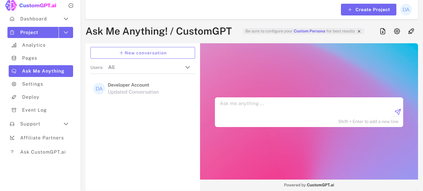 customgpt api for conversations rehosted 6