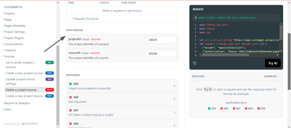 customgpt api with ocaml rehosted 1