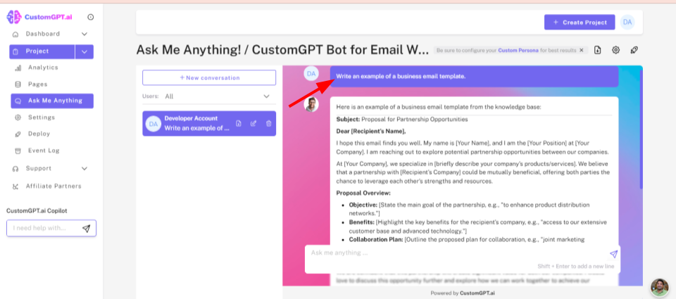 customgpt for writing business emails rehosted 1