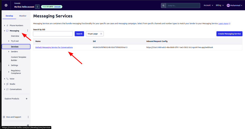 customgpt twilio building sms bot rehosted 8