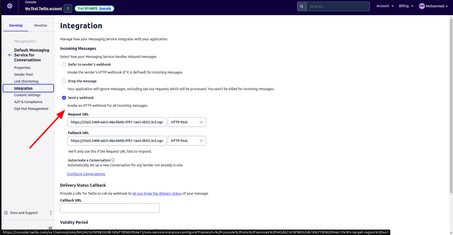 customgpt twilio building sms bot rehosted 9
