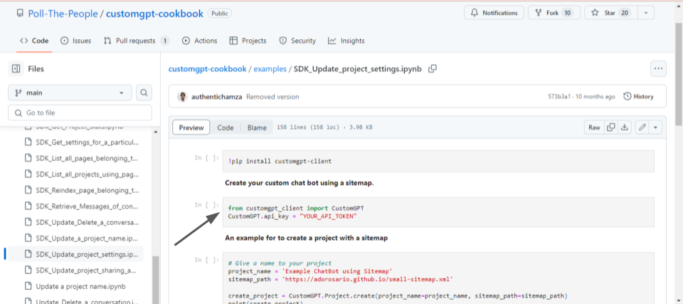 customgptai sdk chatbot rehosted 2