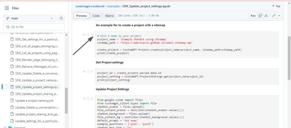 customgptai sdk chatbot rehosted 3