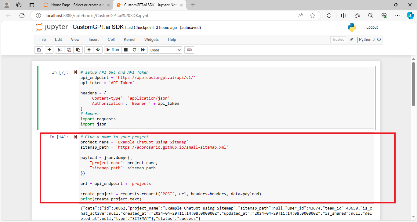 customgptai sdk integrating chatbot features rehosted 3