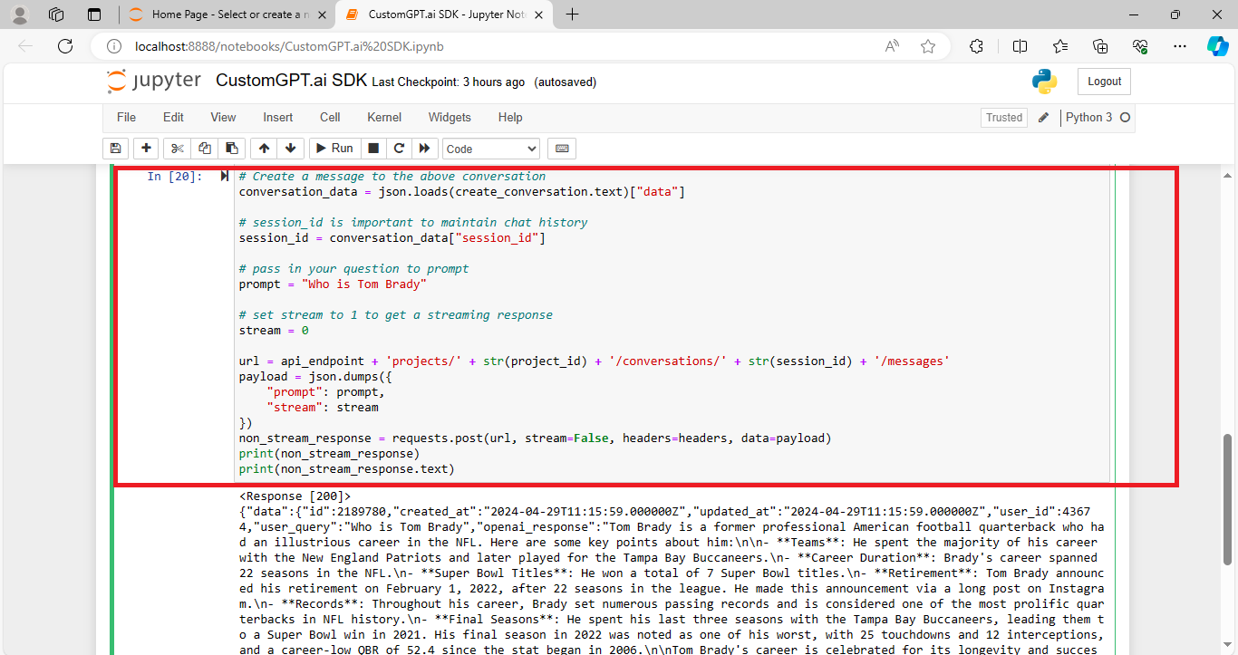 customgptai sdk integrating chatbot features rehosted 6