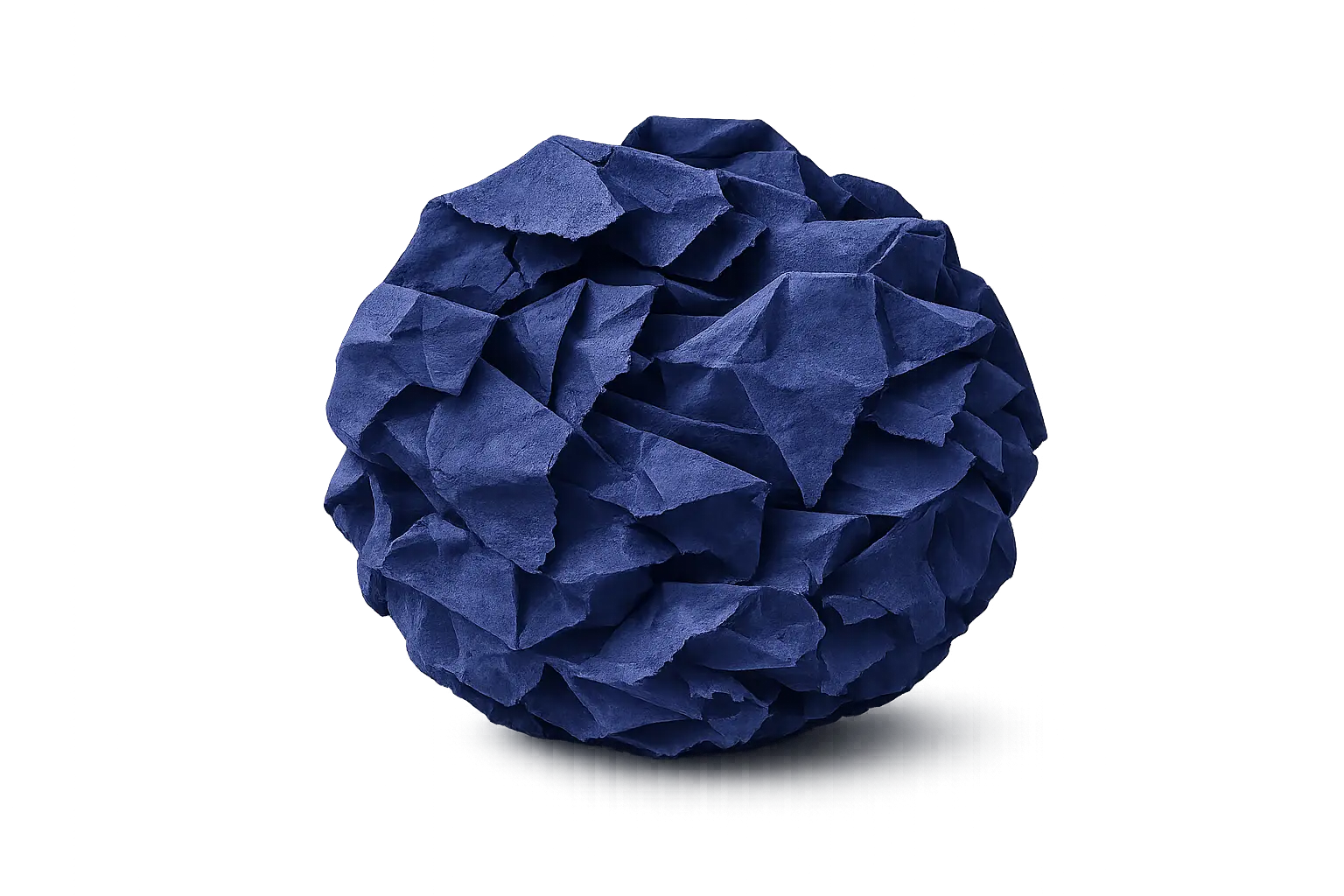 dark blue ball