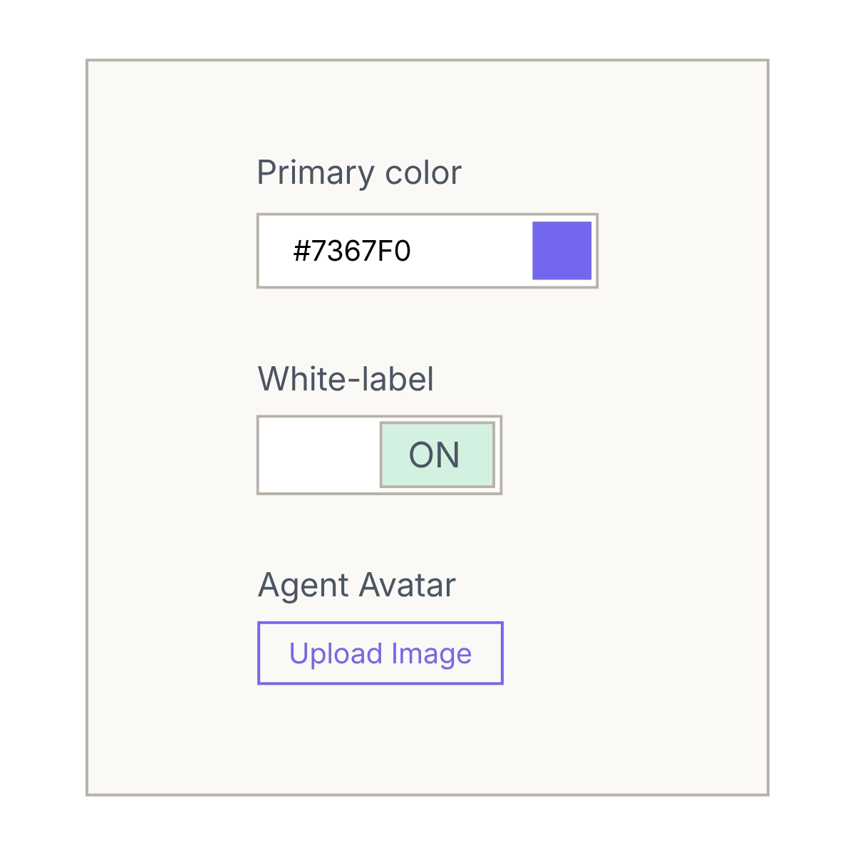 Configure and brand your AI assistant