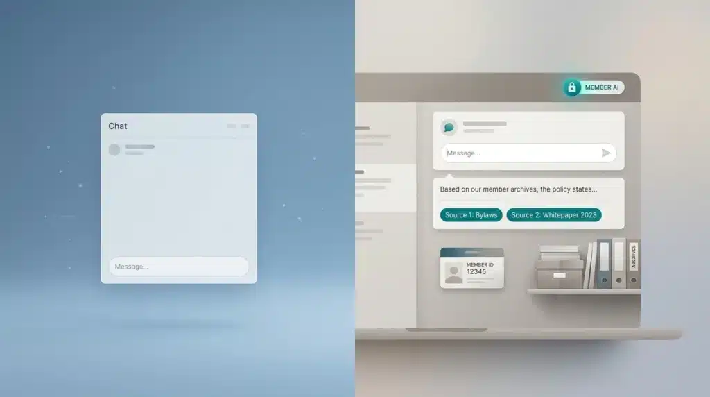 ChatGPT vs member AI for associations