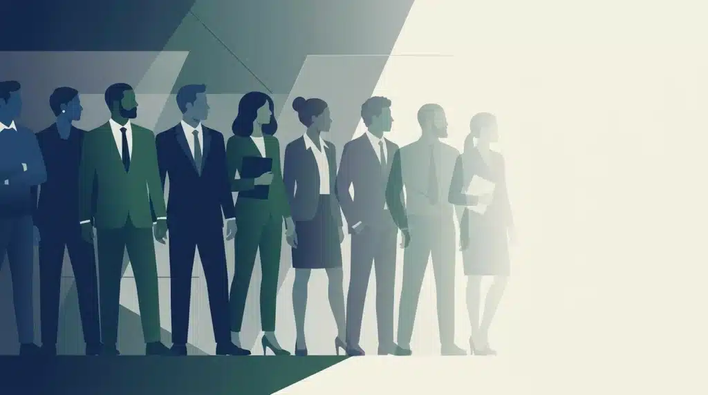 Association members gradually fading from vivid to faint, illustrating silent member churn between renewals