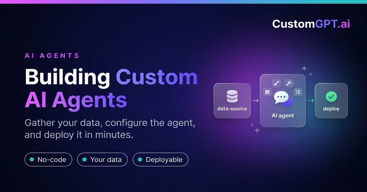 Build Your own Custom AI Agent Today!