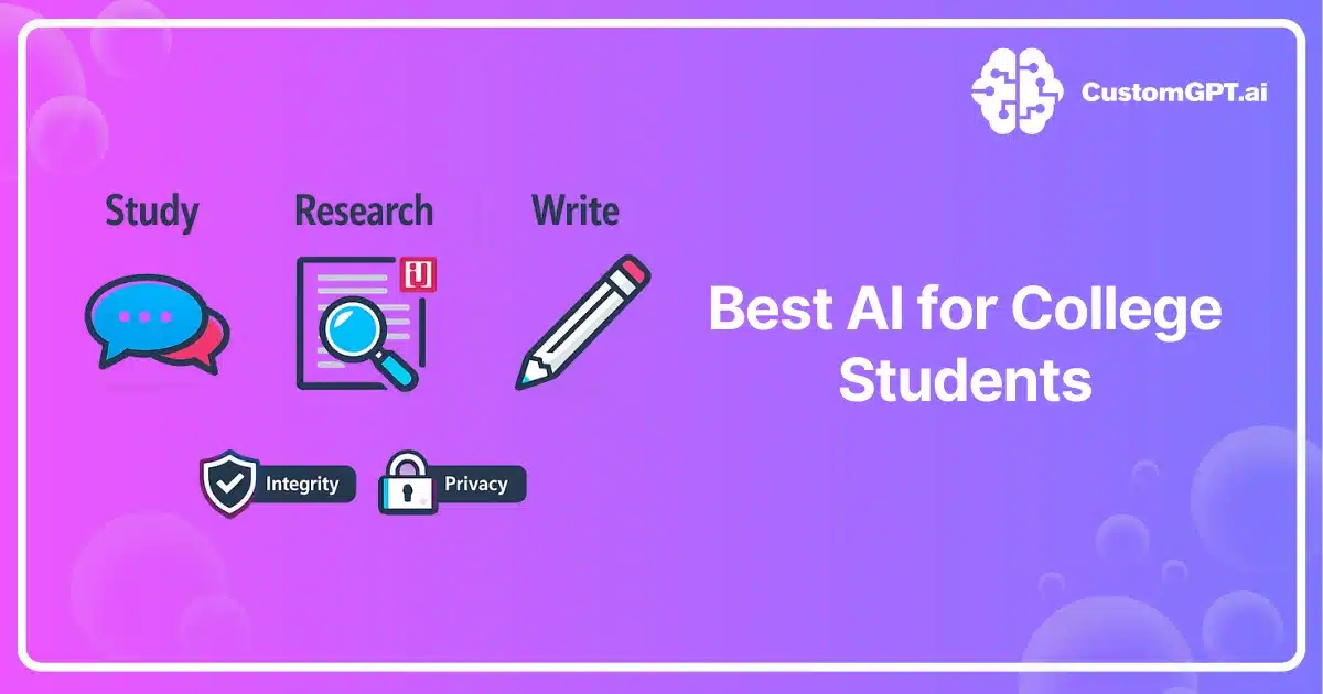 Best AI for College Students