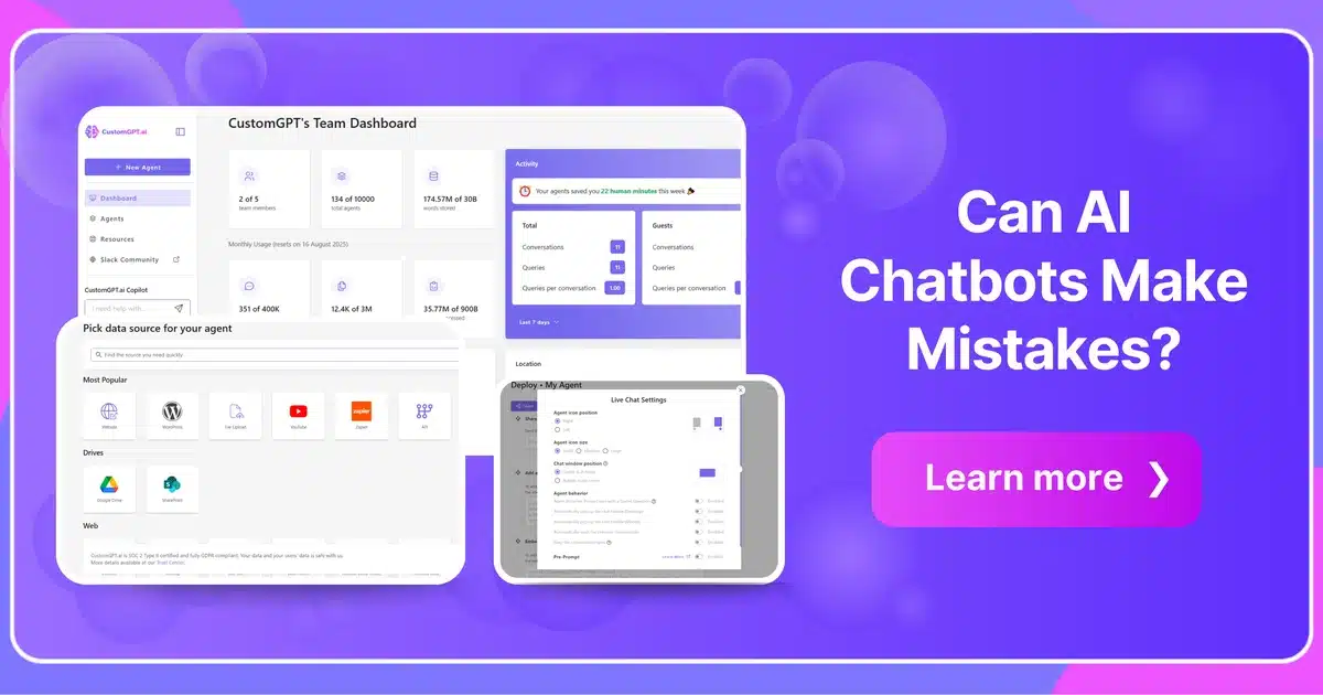 Can AI Chatbots Make Mistakes?