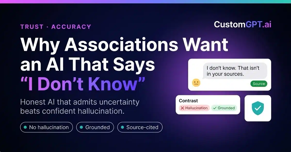 trustworthy cited AI for members
