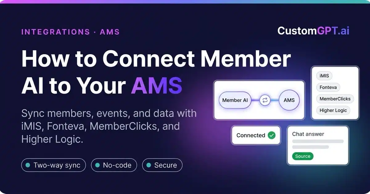 AMS integration AI chatbot