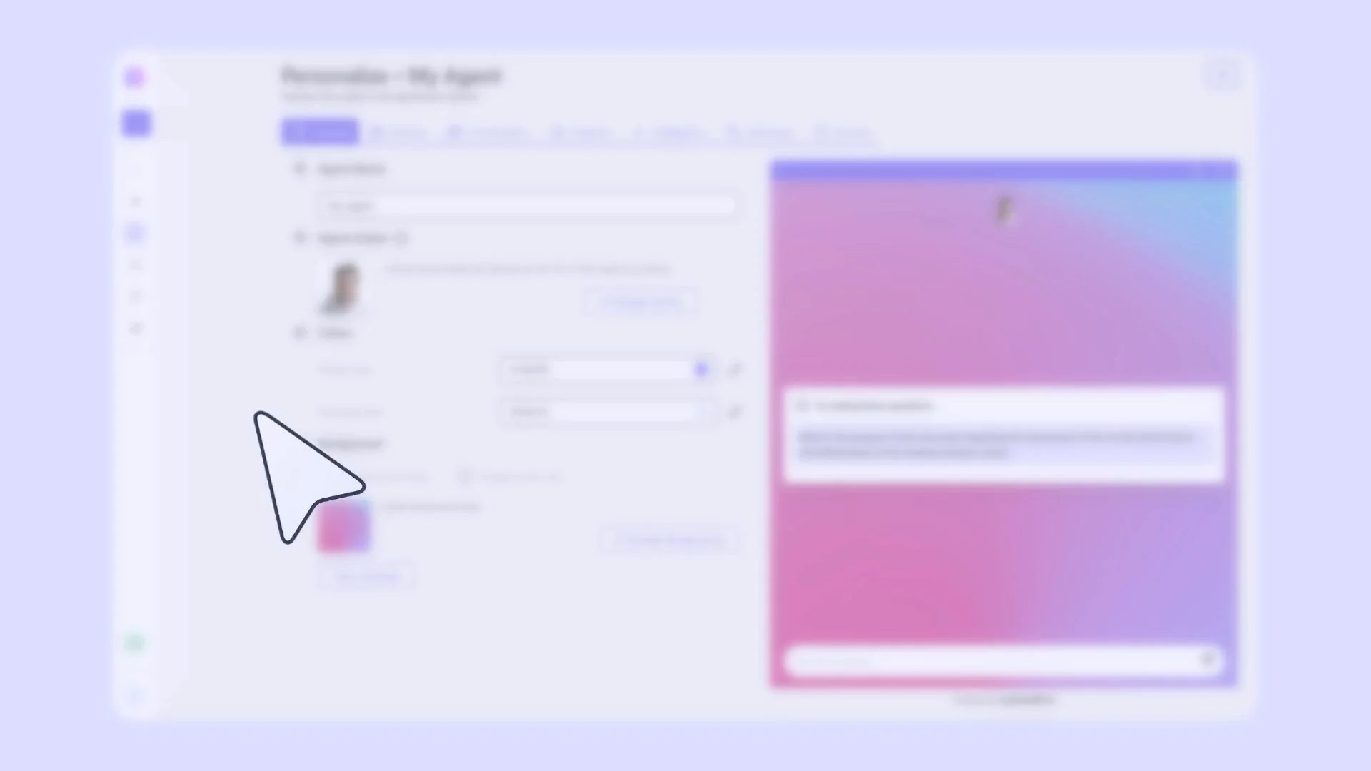 Customizing a CustomGPT.ai agent's appearance and model