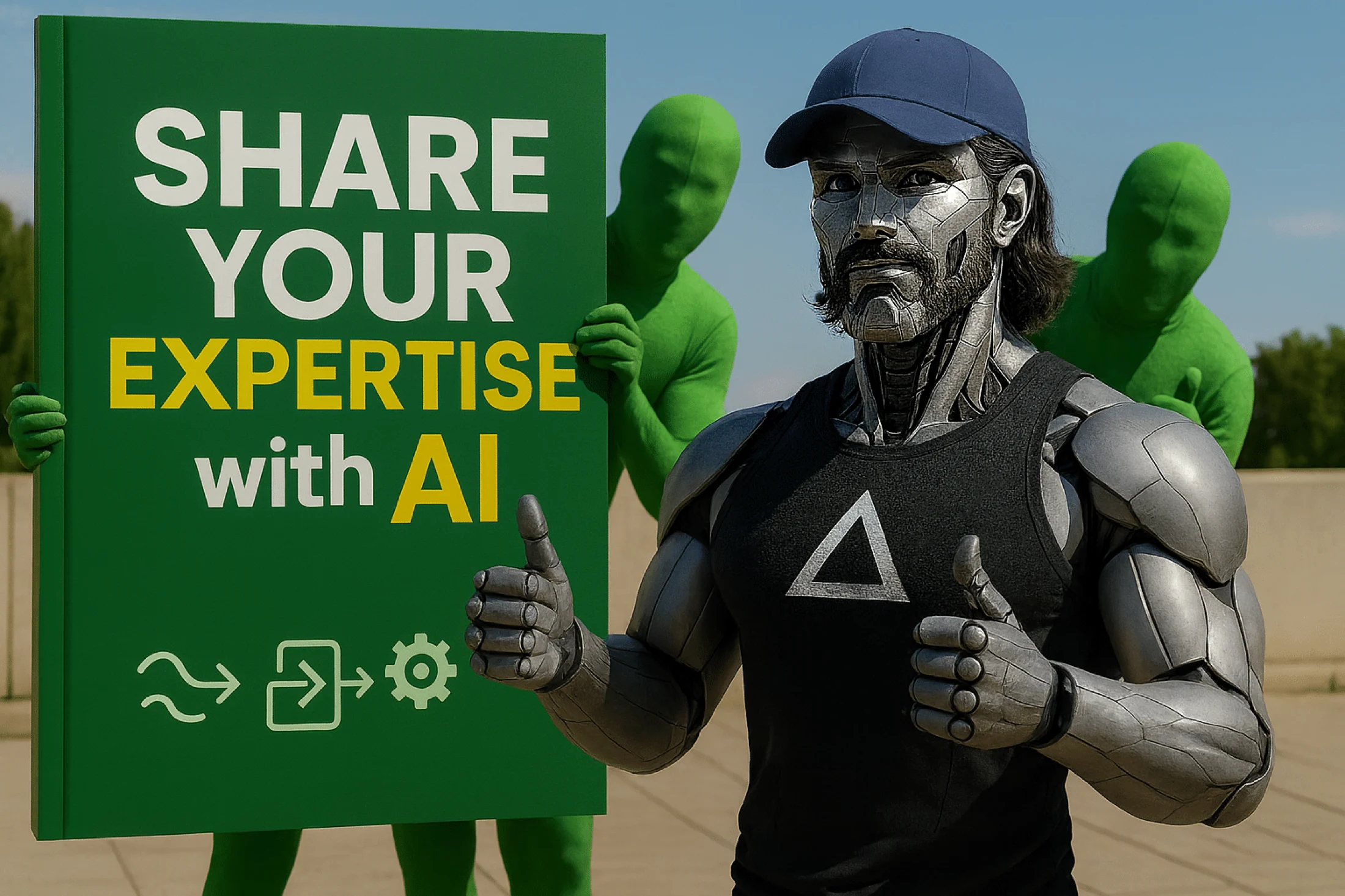 A creator's expertise packaged as an AI agent that answers on their behalf