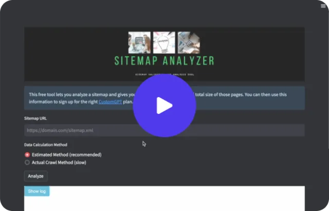 Video thumbnail for the Sitemap Validator tool.