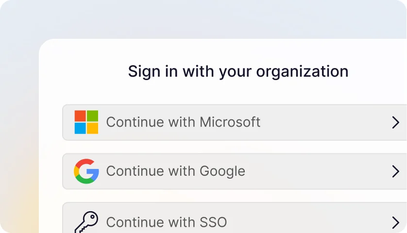 idp step enable sso