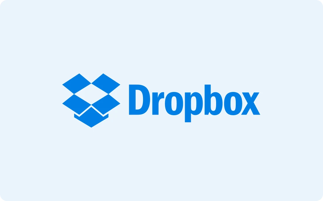 The Dropbox logo