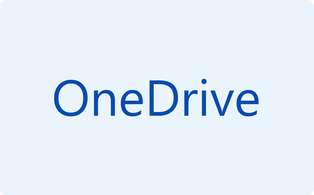 The OneDrive logo