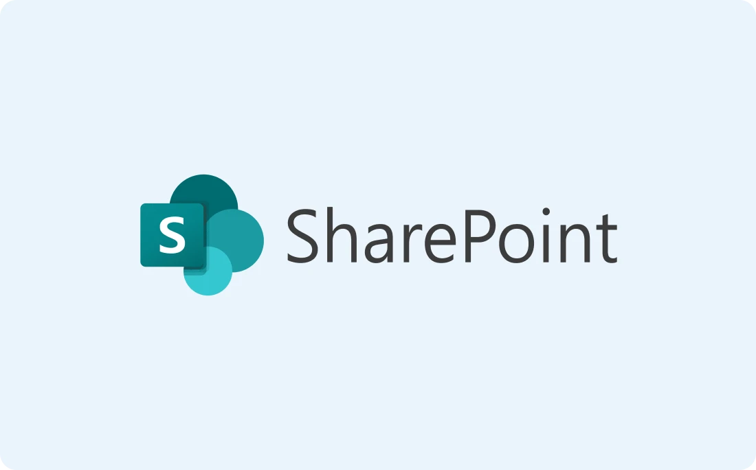 The SharePoint logo