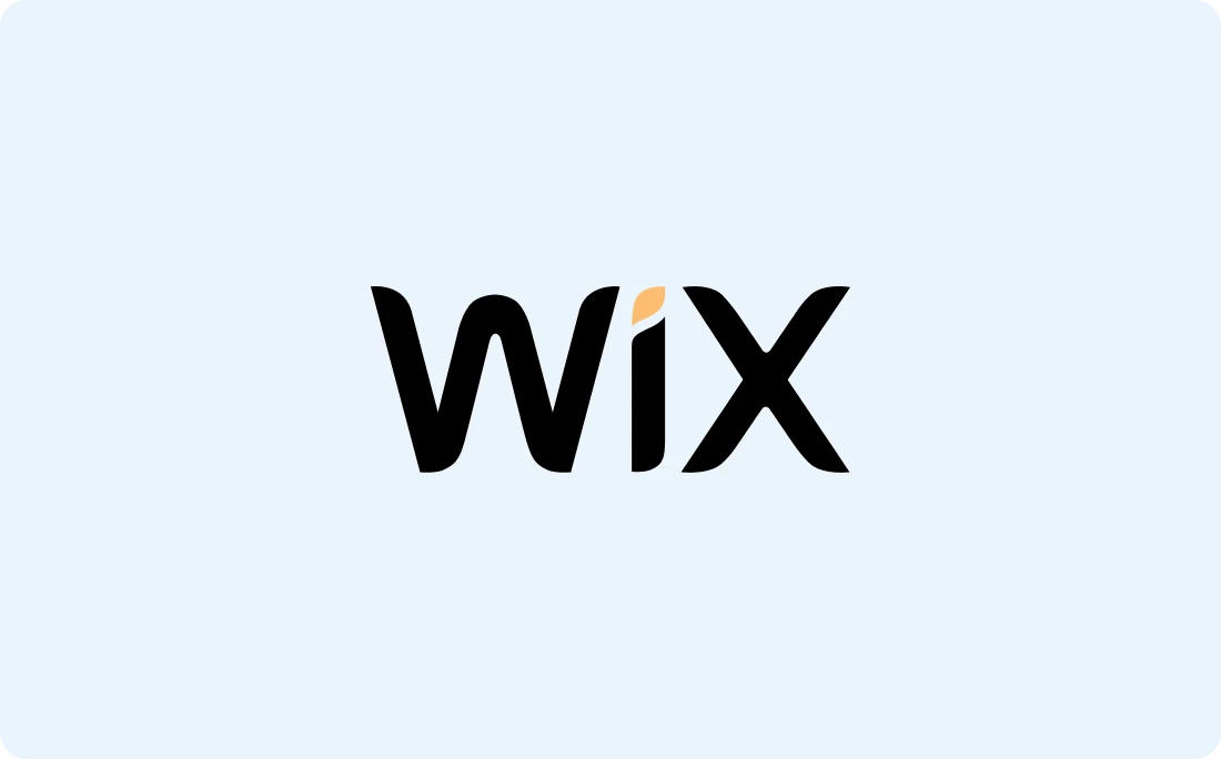 The Wix logo