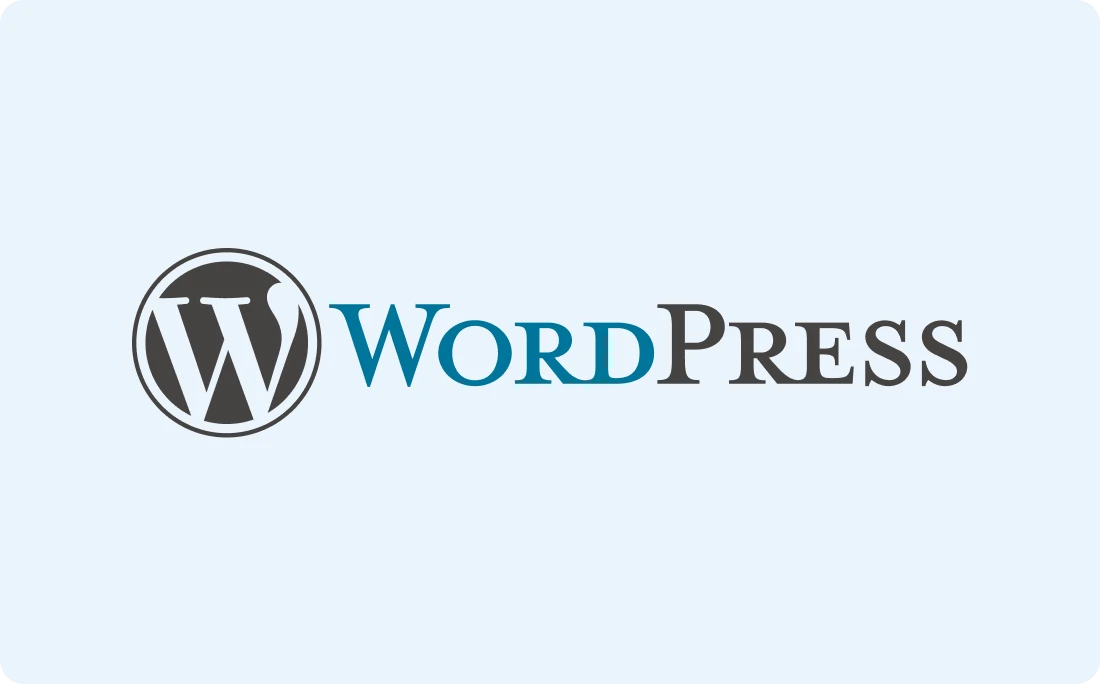 The WordPress logo