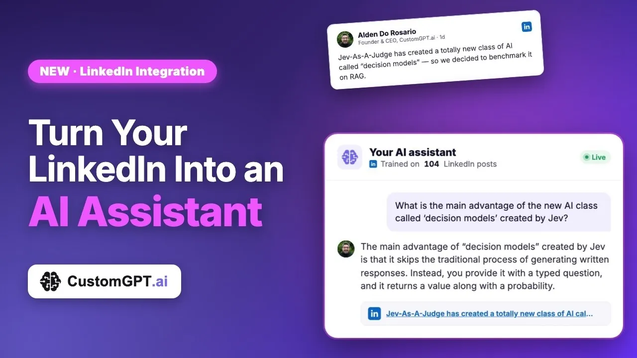 linkedin demo poster